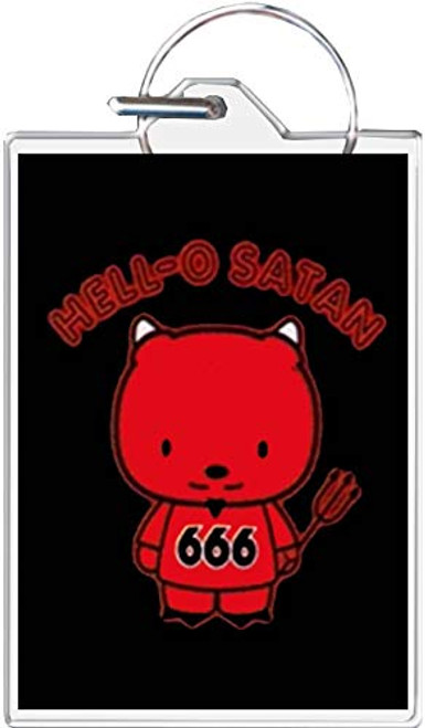 Hell-O Satan Keychain