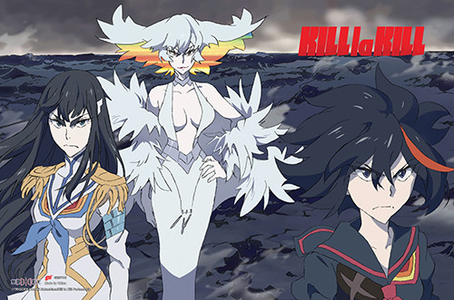 Kill La Kill - Group Poster 36x24 inches - The Blacklight Zone