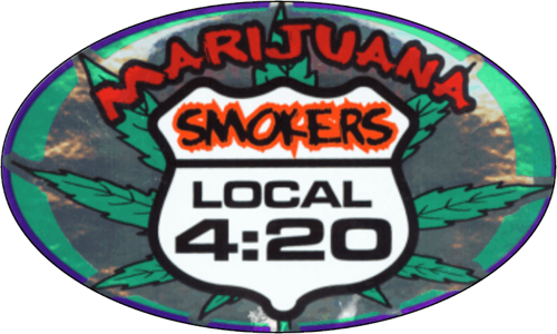Local 420 - 4.5" x 6" - Sticker