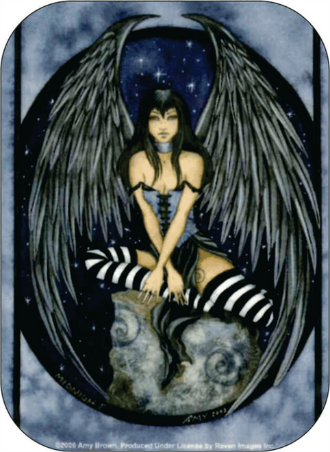 Midnight - Amy Brown - Mini Sticker - 2" X 2 3/4"