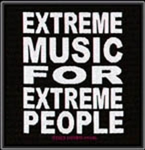Morbid Angel Extreme Music - Woven Sew On Patch 4" x 3.75" Image