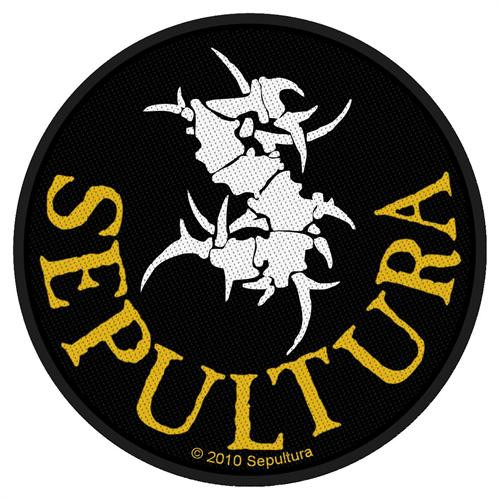 Sepultura - Woven Sew On Patch 3.5" Round Image