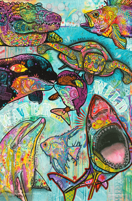 Water Wild by Dean Russo Mini Poster - 11" x 17" Water Wild by Dean Russo Mini Poster - 11" x 17"