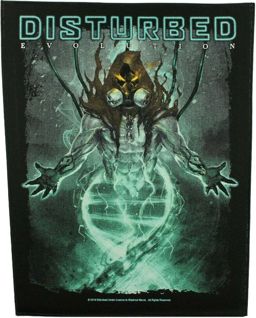 Disturbed - Evolution - 14" x 11" Printed Back Patch