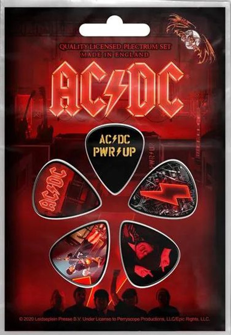 AC/DC Guitar Picks (Set of 5)