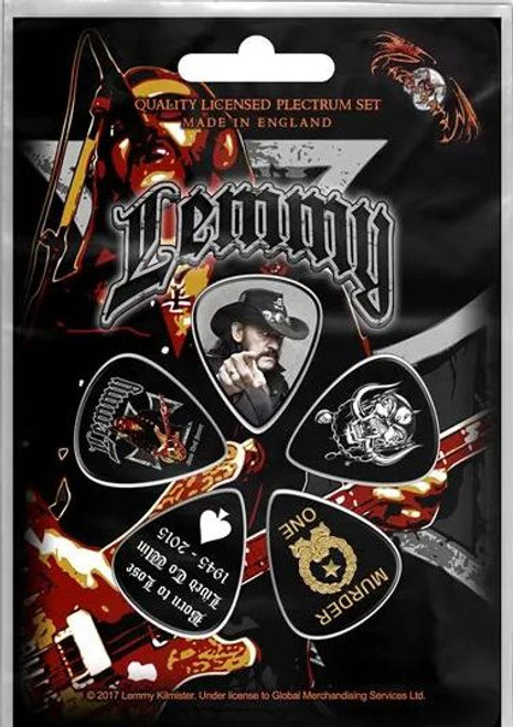Lemmy Guitar Picks (Set of 5)