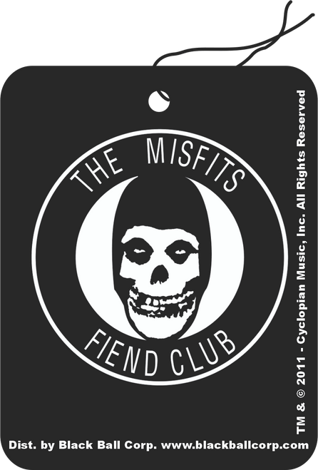 Misfits Fiend Club Road Rage Air Freshener - Vanilla Scent