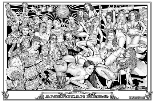 American Hero by Howard Teman Poster 36" x 24"
