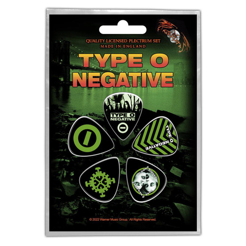 Type O Negative - World Coming Down Guitar Picks (Set of 5)