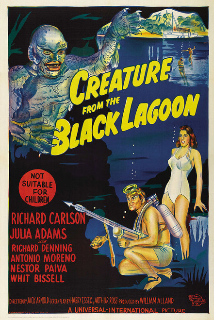 Creature from the Black Lagoon Poster 24" x 36"