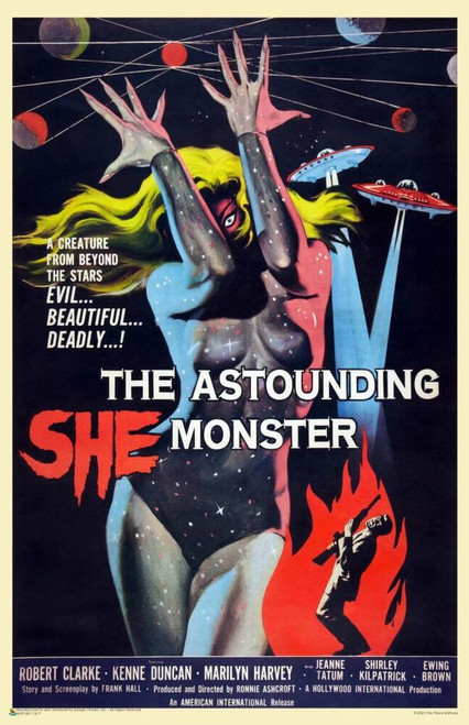 The Astounding She Monster Classic Movie Mini Poster 11" x 17"