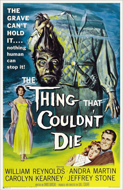 The Thing That Couldn't Die Classic Movie Mini Poster 11" x 17"