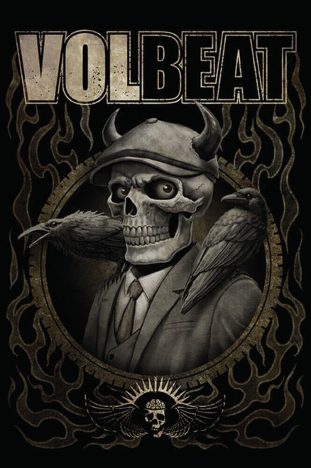 Volbeat Skeleton Poster - 24" x 36"