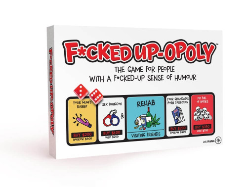 F*cked Up-opoly Board Game