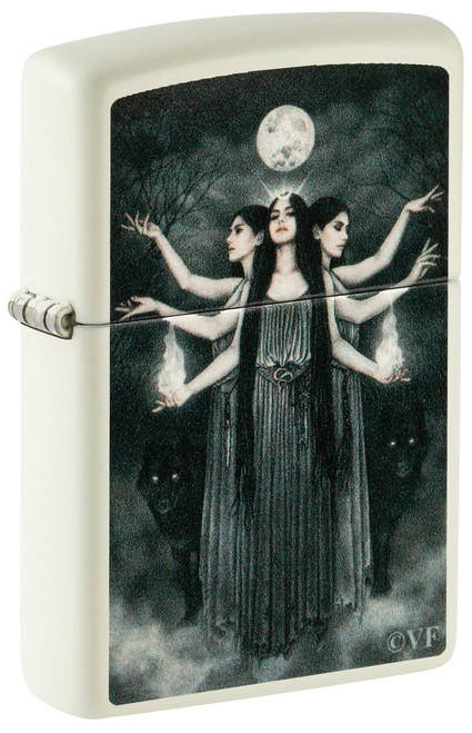 Victoria Francs Hecate Glow in the Dark Zippo Lighter