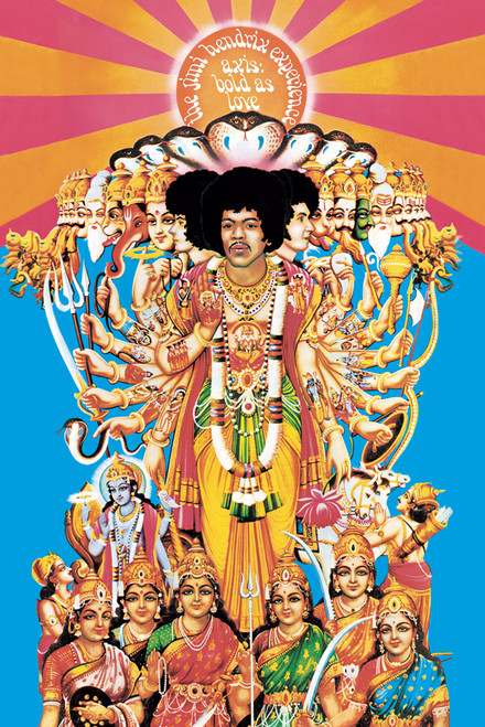 Jimi Hendrix - Axis Poster 24" X 36" Image