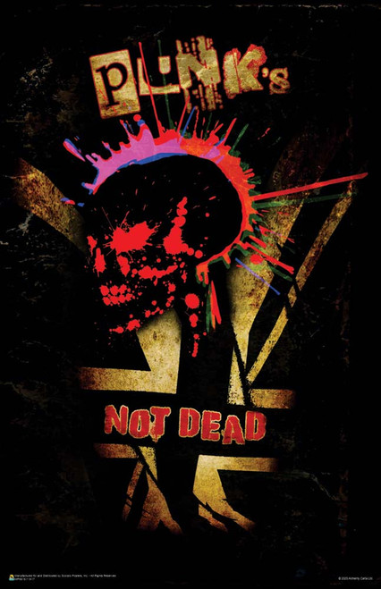 Punks Not Dead Alchemy Mini Poster - 11 x 17 in.