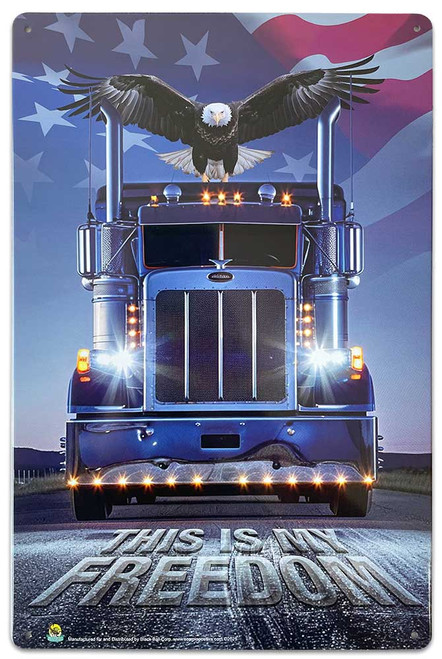 This is My Freedom Truck Tin Sign - 20x30cm - 7.87" x 11.81" This is My Freedom Truck Tin Sign - 20x30cm - 7.87" x 11.81"