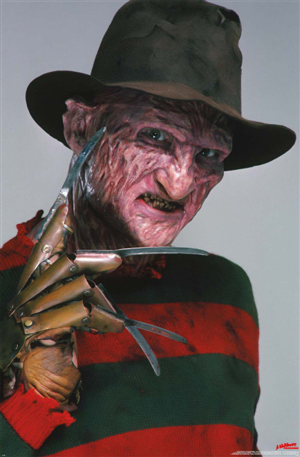 A Nightmare on Elm Street - Freddy Glove Movie Poster - 23.375" x 34"