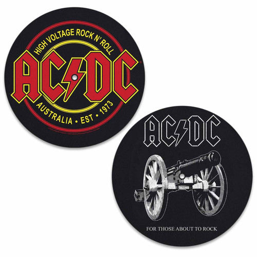 AC/DC For Those About to Rock High Voltage Slipmat (2pc set) - 12”