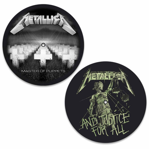 Metallica - Master of Puppets / And Justice For All Slipmat (2pc set) - 12”