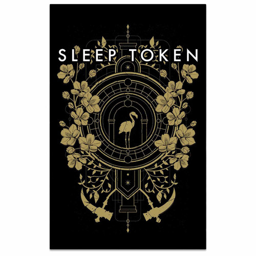 Sleep Token - Even In Arcadia Crest Textile/Fabric Poster - 28" x 41"
