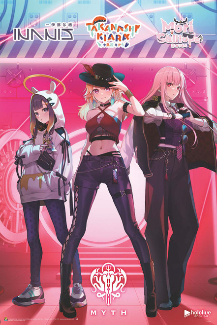 hololive English -Myth- Poster - 24" x 36"