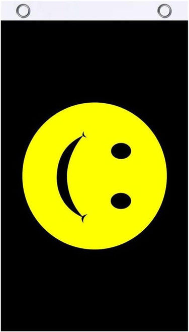 Smiley Face Fly Flag 3' x 5'