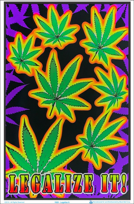 Legalize It Blacklight Poster Image