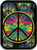 Psychedelic Peace Stash Tin Storage Container Image