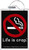 Life Is Crap - No Smoking Keychain