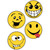Smiley Face Variety - 4.5" x 6" - Sticker