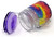 Airtight Glass Stash Jar 5 Oz - Tye Dye Design