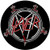 Slayer Pentagram - Woven Back Patch 11.25" Round Image