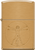 Vitruvian Man Brushed Brass Zippo - Retail Lighter
