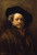 Self Portrait by Rembrandt Harmenszoon van Rijn Mini Poster 12" x 18"