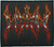 Watain - Flaming Logo - 4" x 3.5" Printed Woven Patch