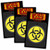Biohazard Road Rage Air Freshener - Black Magic Scent - 3 Pack