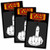 Middle Finger Road Rage Air Freshener - Cool Aqua Scent - 3 Pack