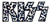 Kiss Leopard Logo - Embroidered Fuzzy Patch Image