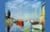 Claude Monet - Pleasure Boats at Argenteuil Poster 17" x 11"