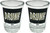 Drunk - 2oz Novelty Shot Glass - 2 Piece Set