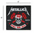 Metallica - Kill 'Em All - Metal Militia Printed Patch 4" x 4"