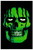 Green Zombie Non-Flocked Blacklight Poster 24" X 36"