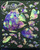 Image under blacklight of Painted Fish Non-Flocked Mini Black Light Poster