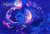 Ocean, Moon & Sun by Shawna Stewart Non-Flocked Blacklight Poster 36" x 24"