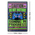 Caution Gaming In Progress Tin Sign - 20x30cm - 7.87" x 11.81"
