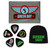 Green Day Officially Licensed Gift Set - 1 Fabric Poster, 1 Embroidered Beanie, 1 Set of Five Guitar Picks
