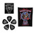 Motorhead Officially Licensed Gift Set - 1 Standard Woven Patch, 1 Woven Back Patch, 1 Set of Five Guitar Picks