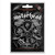 Motorhead Officially Licensed Gift Set - 1 Standard Woven Patch, 1 Woven Back Patch, 1 Set of Five Guitar Picks